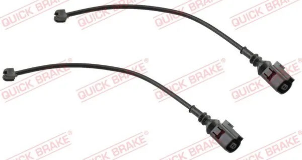 Warning Contact, brake pad wear